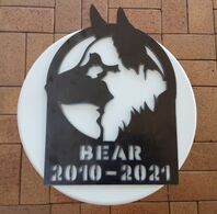 Custom Bear Memorial